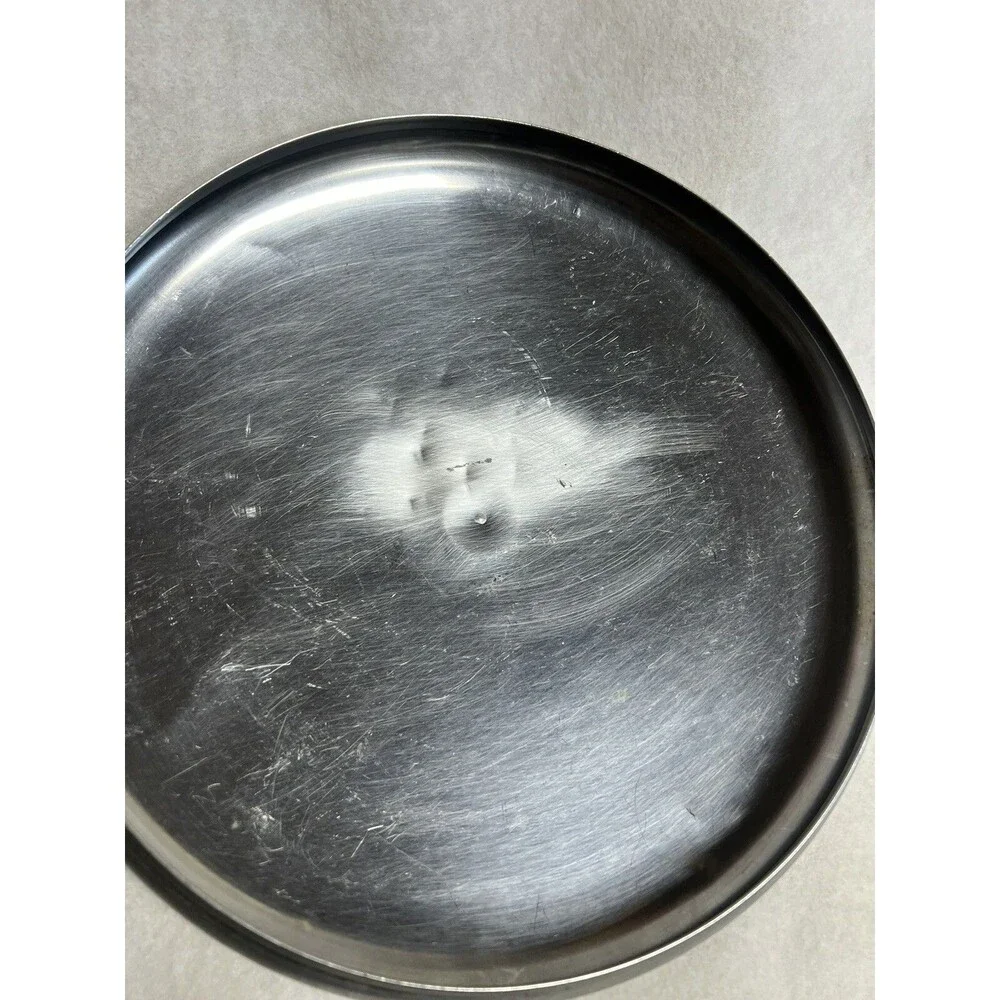 VTG Revere Ware Stainless Steel Saucepan Lid Skillet Lid